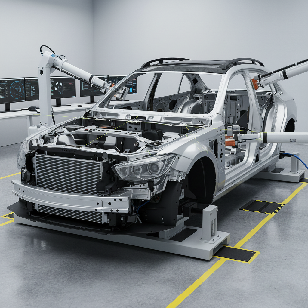 Versuchsträger Karosseriestruktur