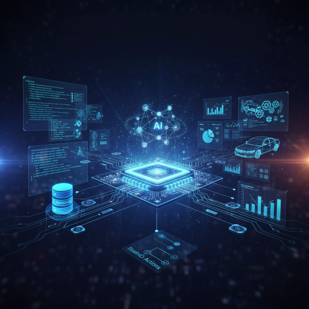 Visualisierung des Tech-Stacks – Code, Daten und Automatisierung